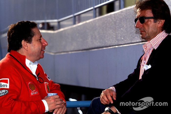 Luca Di Montezemolo y Jean Todt, Ferrari