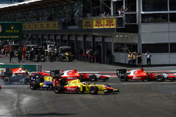 Nabil Jeffri, Arden International, Jimmy Eriksson, Arden International, Mitch Evans, Pertamina Campo