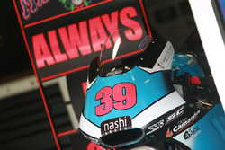 La moto de Luis Salom, SAG Racing Team