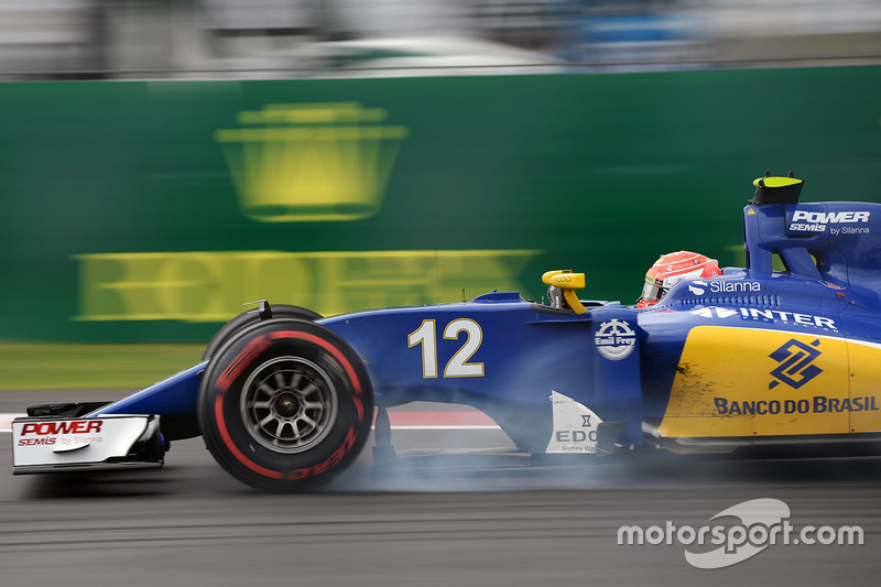 Verbremser: Felipe Nasr, Sauber C35