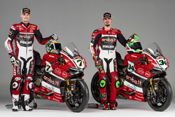 Davide Giuliano, Team Aruba.it e Chaz Davies, Team Aruba.it