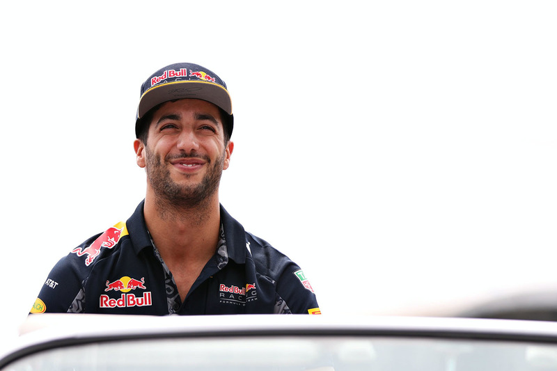 Fahrerparade: Daniel Ricciardo, Red Bull Racing