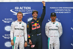 Володар поулу, Red Bull Racing, друге місце Ніко Росберг, Mercedes AMG F1 Team, третє місце Льюїс Хе
