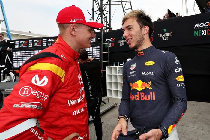 Mick Schumacher y Pierre Gasly