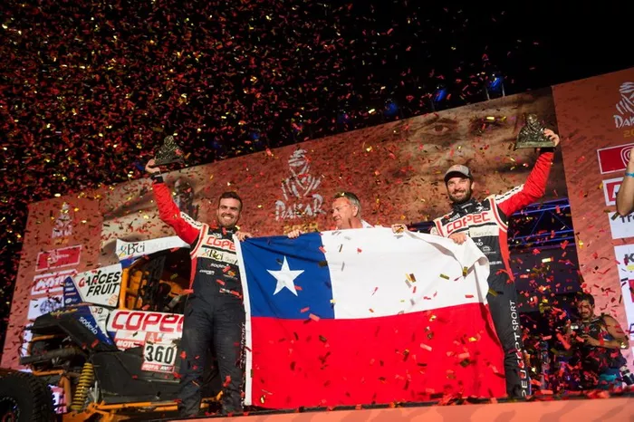 Podio: #360 Can-Am: Francisco Lopez Contardo, Alvaro Juan Leon Quintanilla
