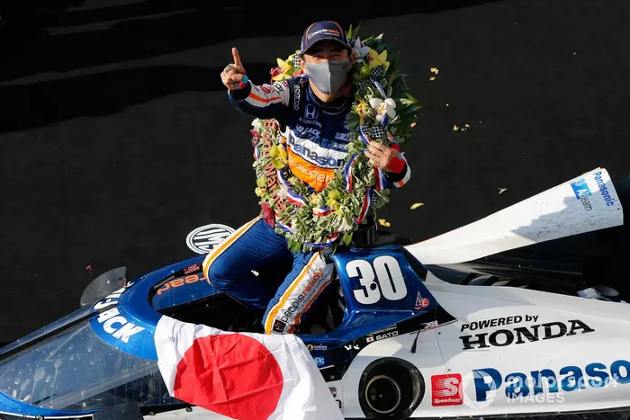 Ganador Indy 500: Takuma Sato, Rahal Letterman Lanigan Racing Honda