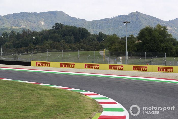 PIrelli trackside branding