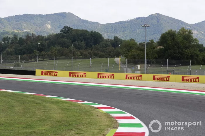 PIrelli trackside branding
