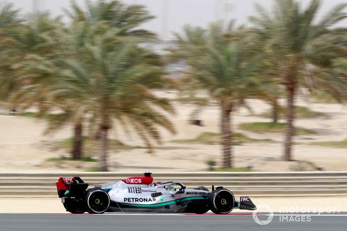 George Russell, Mercedes W13

