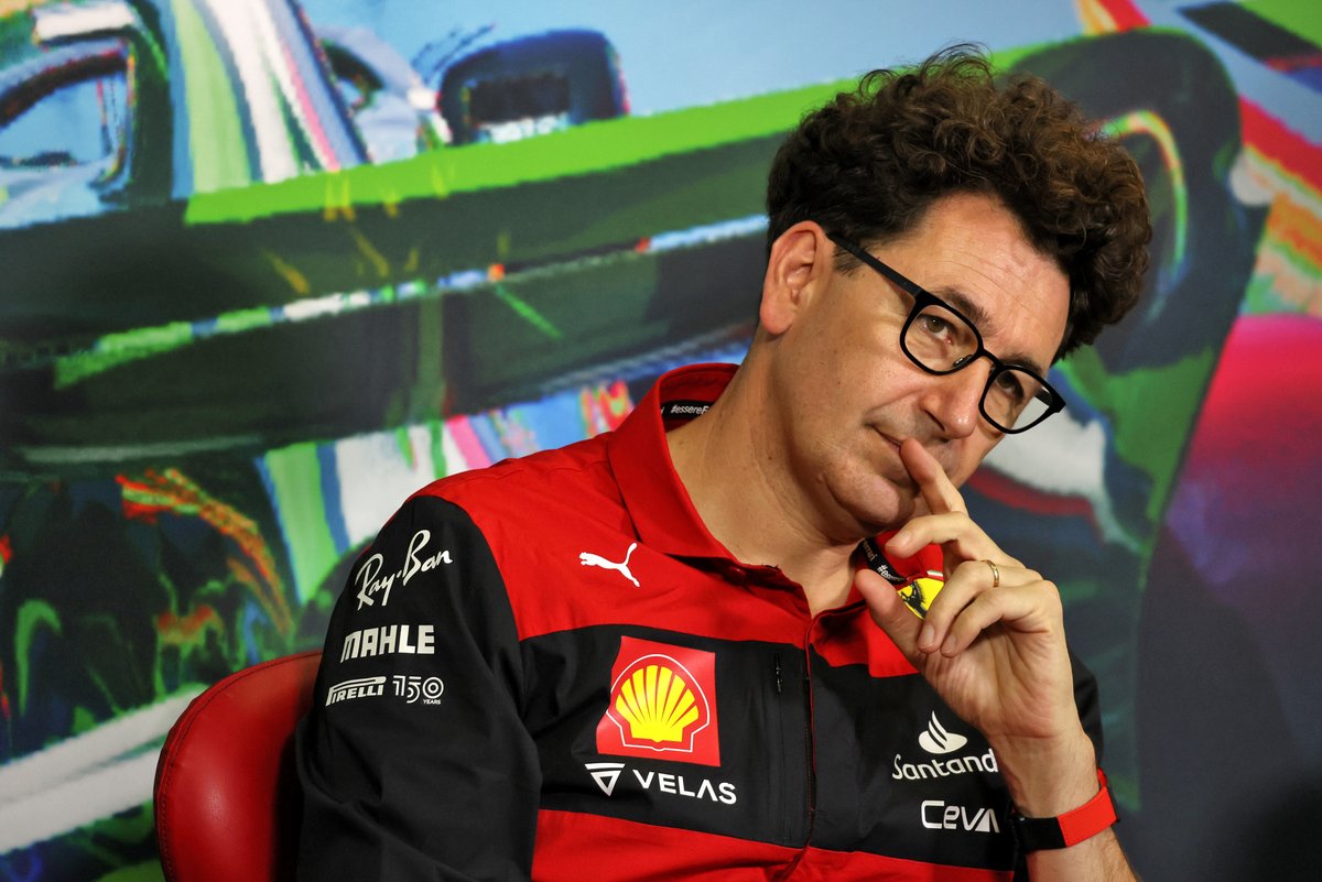 Mattia Binotto, director del equipo Ferrari