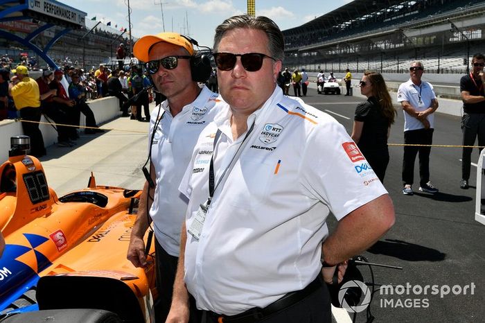 Fernando Alonso, McLaren Racing Chevrolet, Zak Brown