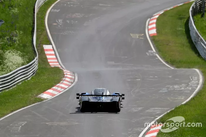 Romain Dumas, Volkswagen ID.R, insegue il nuovo record elettrico del Nürburgring-Nordschleife