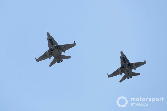 Dos CF-18 Hornets de las Fuerzas Armadas de Canadá