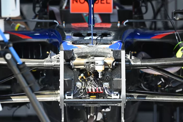 Detalle frontal de Williams FW44