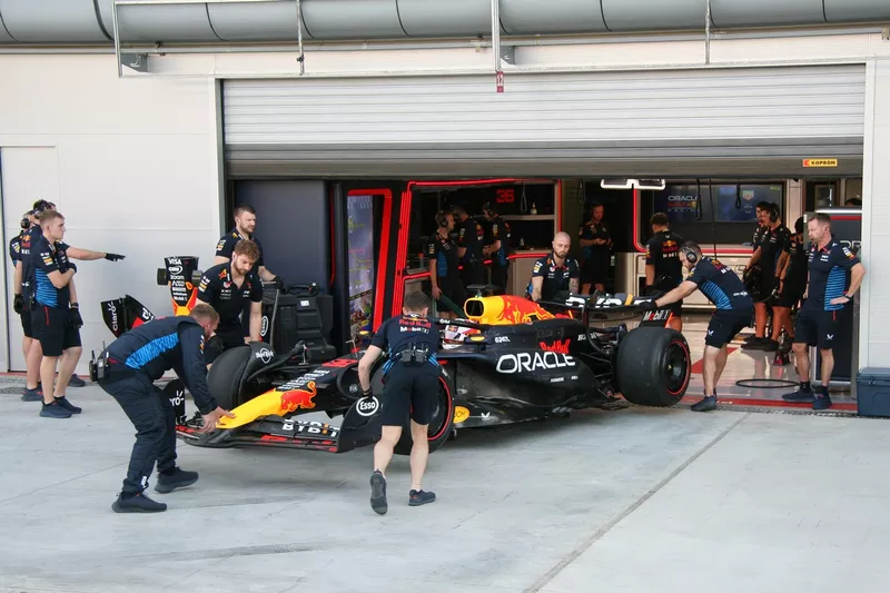 Liam Lawson, Red Bull Racing, Test Pirelli Monza