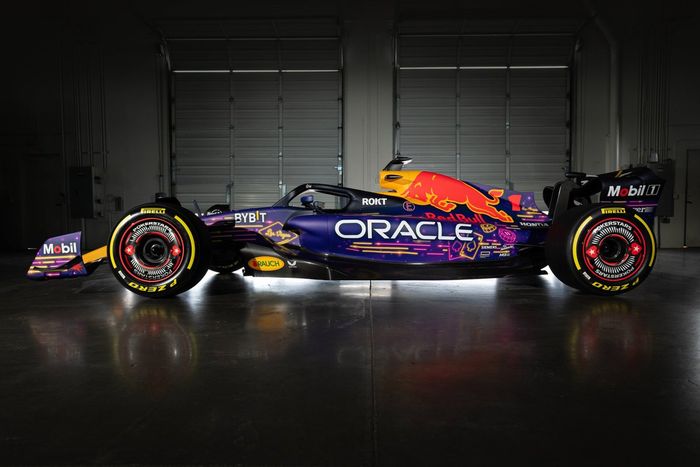 Red Bull Racing RB19 Las Vegas GP librea  