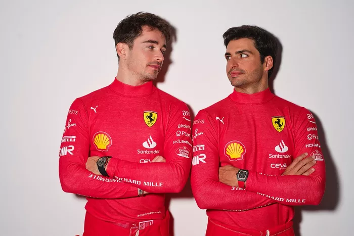 Carlos Sainz, Ferrari, 
Charles Leclerc