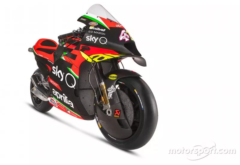 Moto de Aprilia Racing Team Gresini