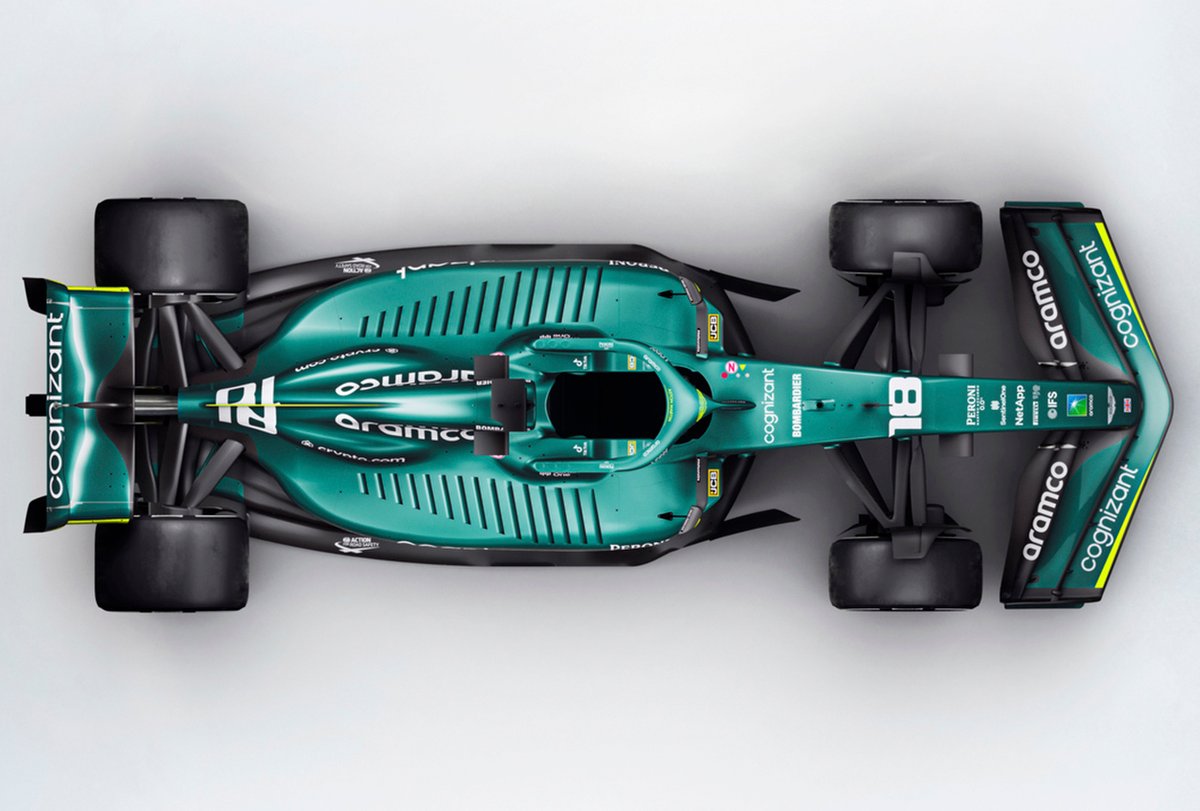 F1新車】写真比較：マクラーレン『MCL36』vsアストンマーチン『AMR22』