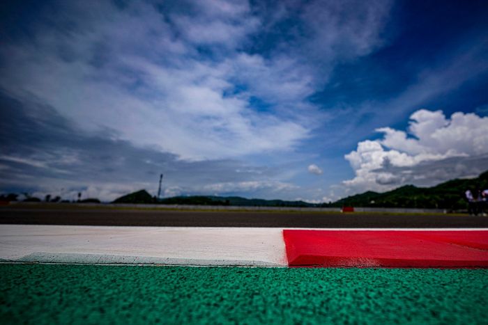 Aspectos de la pista de Mandalika