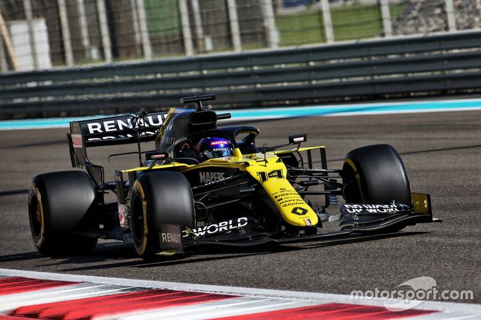 Renault F1 Team R.S.20: test de 'novatos' tras el GP de Abu Dhabi 2020