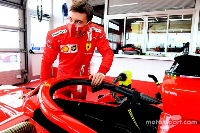 Marcus Armstrong, Ferrari SF71H
