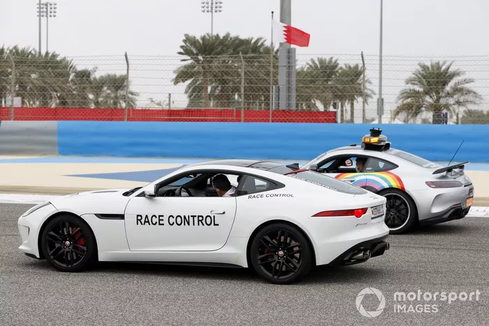 Safety Car y coche de control en Sakhir