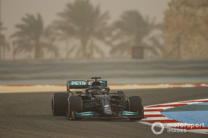 Lewis Hamilton, Mercedes W12 