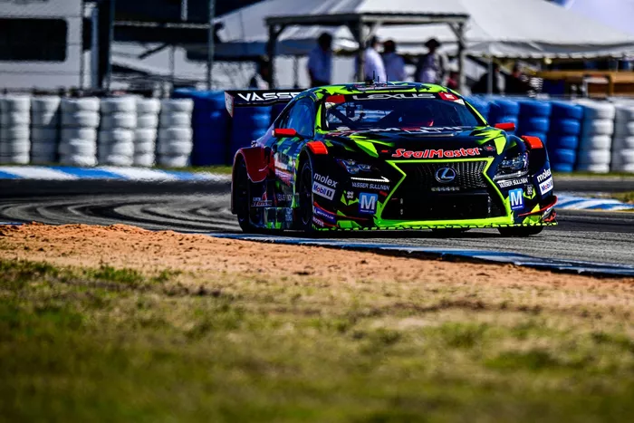 #14 Vasser Sullivan Racing Lexus RC F GT3: Ben Barnicoat, Aaron Telitz, Kyle Kirkwood, Jose Maria Lopez