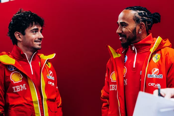 Charles Leclerc, Lewis Hamilton, Test Ferrari Barcelona