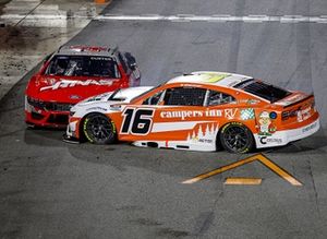 Cole Custer, Haas Factory Team Ford, AJ Allmendinger, Kaulig Racing Chevrolet