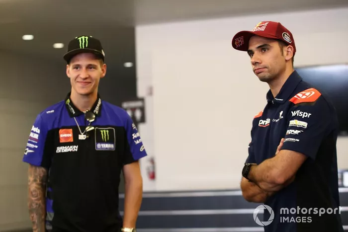 Fabio Quartararo, Yamaha Factory Racing, Miguel Oliveira, RNF MotoGP Racing 