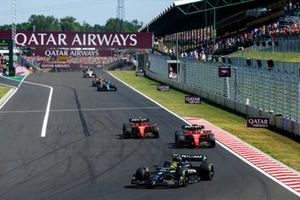 Lewis Hamilton, Mercedes F1 W14, Charles Leclerc, Ferrari SF-23, Carlos Sainz, Ferrari SF-23