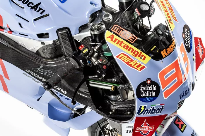 Marc Marquez, livrea della moto Gresini Racing