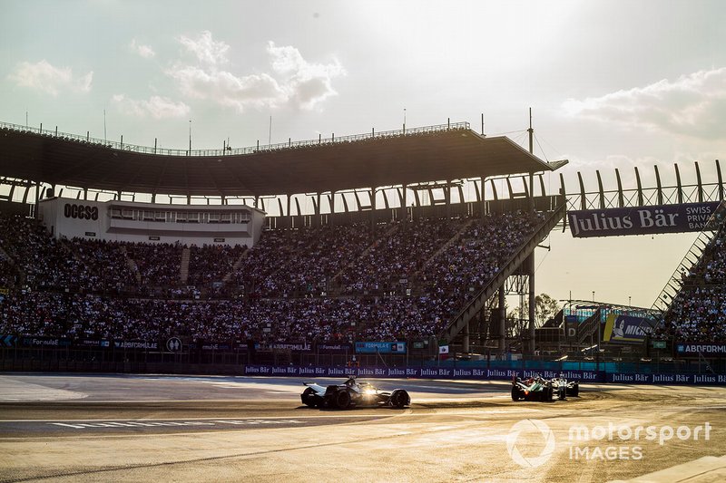 Oliver Rowland, Nissan e.Dams, Nissan IMO1 Lucas Di Grassi, Audi Sport ABT Schaeffler, Audi e-tron FE05, Sébastien Buemi, Nissan e.Dam, Nissan IMO1