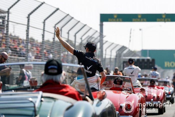 Robert Kubica, Williams Racing en el desfile