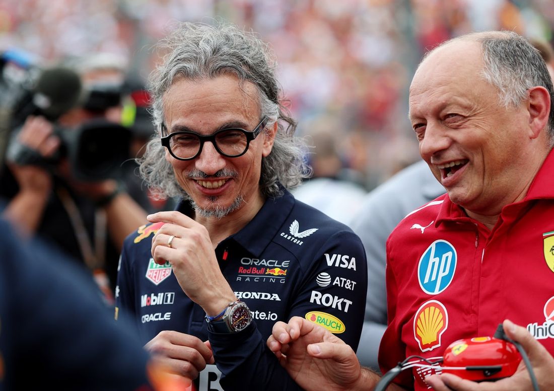 Frederic Vasseur, Ferrari, Laurent Mekies, Red Bull Racing Team Principal