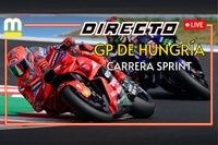 MOTOGP en DIRECTO: la carrera sprint y clasificación del GP de Hungría