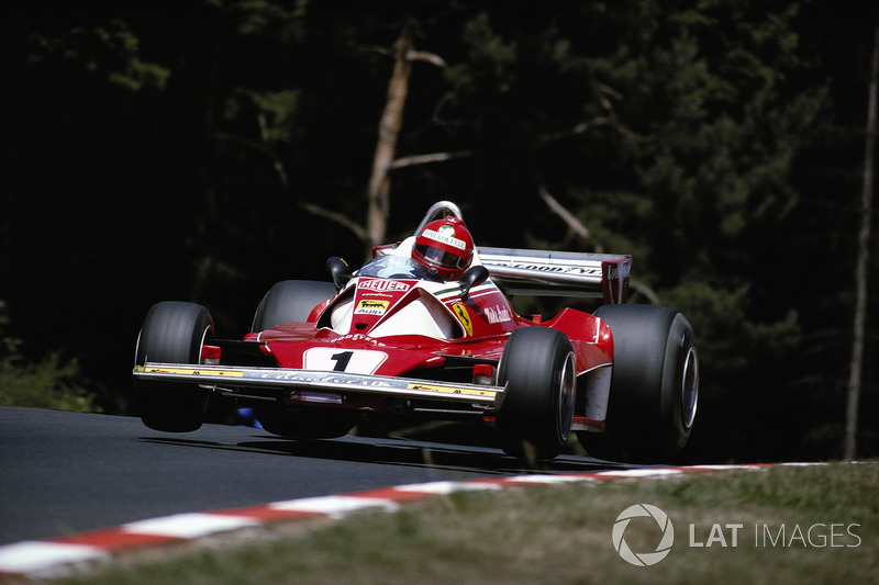 Niki Lauda, Ferrari 312T2, después de Pflanzgarten