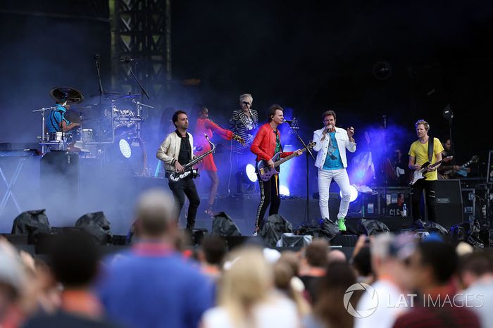  También hubo espacio para la música en Singapur 