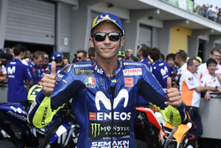 Second place Valentino Rossi, Yamaha Factory Racing