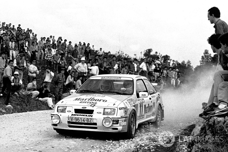 Carlos Sainz, Antonio Boto, Ford Sierra RS Cosworth