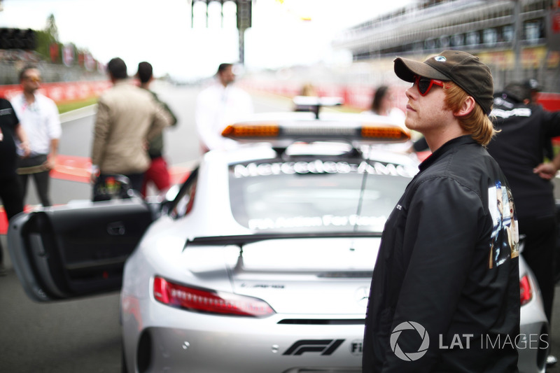 A rajt előtti pillanatok Barcelonából - F1 2018