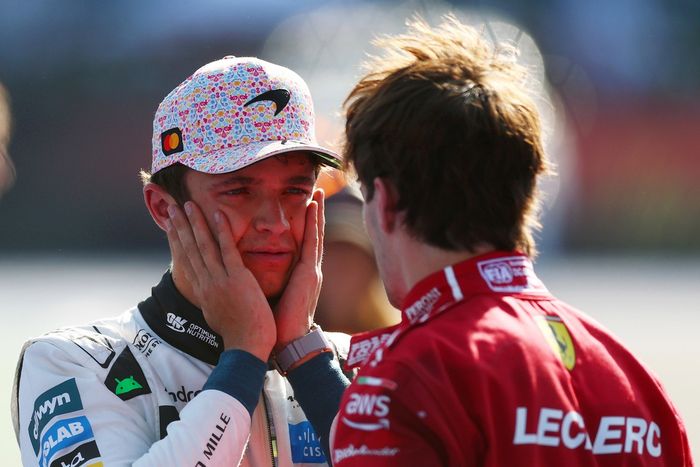 Charles Leclerc, Ferrari, Lando Norris, McLaren