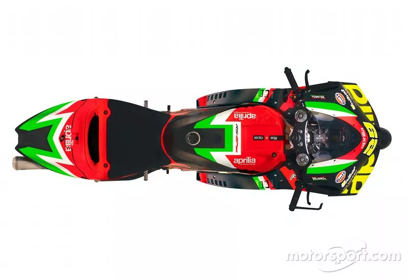 Moto de Aprilia Racing Team Gresini