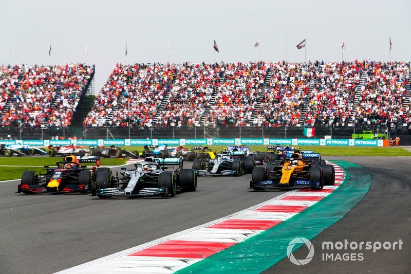 Max Verstappen, Red Bull Racing RB15, Lewis Hamilton, Mercedes AMG F1 W10, Lando Norris, McLaren MCL34 