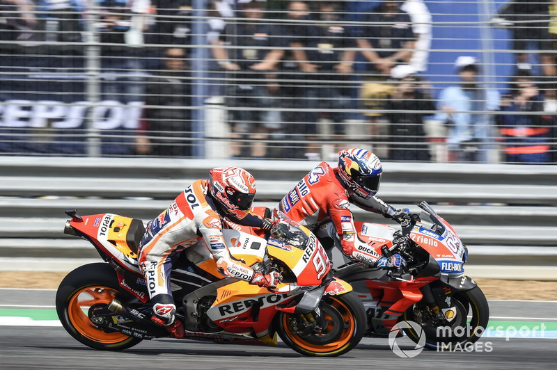 Andrea Dovizioso, Marc Márquez