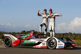 Daniel Abt, Lucas di Grassi, Audi Sport ABT Schaeffler Audi e-tron FE05