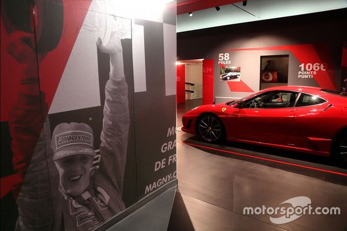 La exposición 'Michael 50' en el Museo Ferrari en Maranello