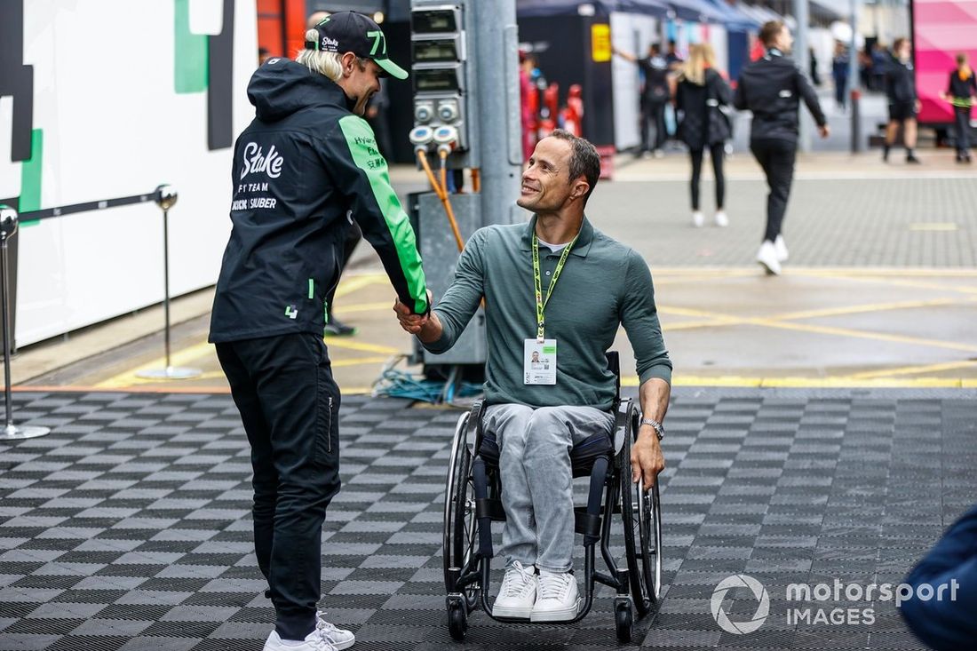 Valtteri Bottas, Stake F1 Team Kick Sauber, z Marcelem Hugiem